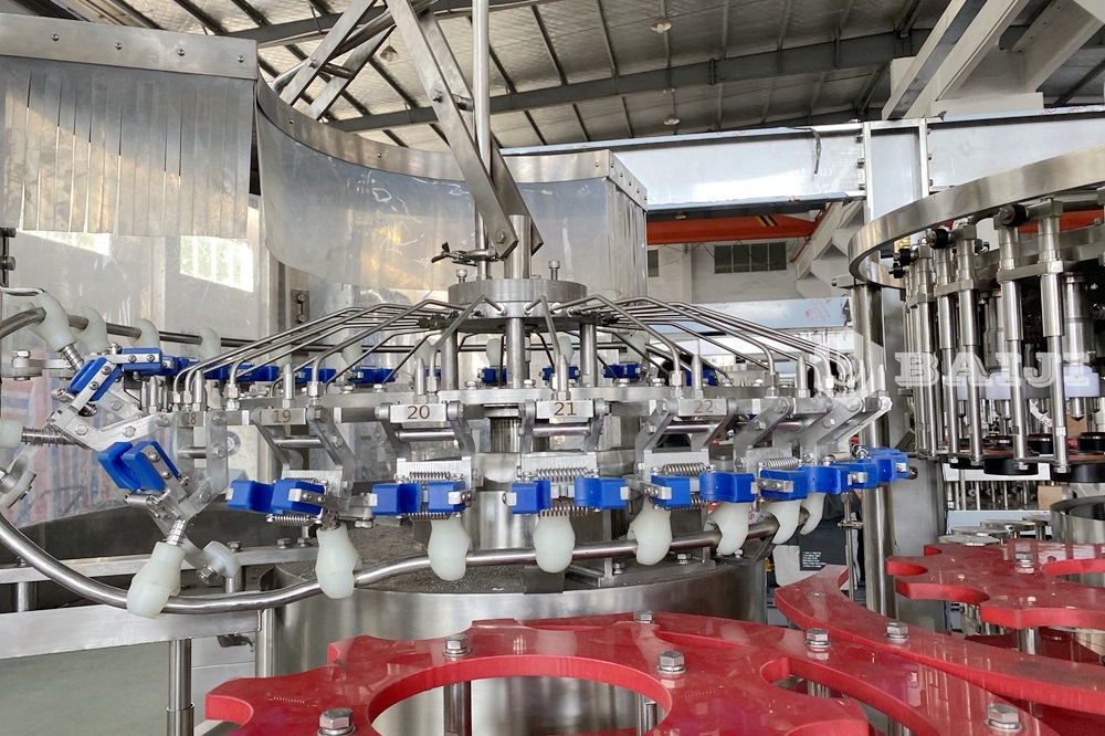 glass bottled fruit juice washing filling and capping machine.JPG