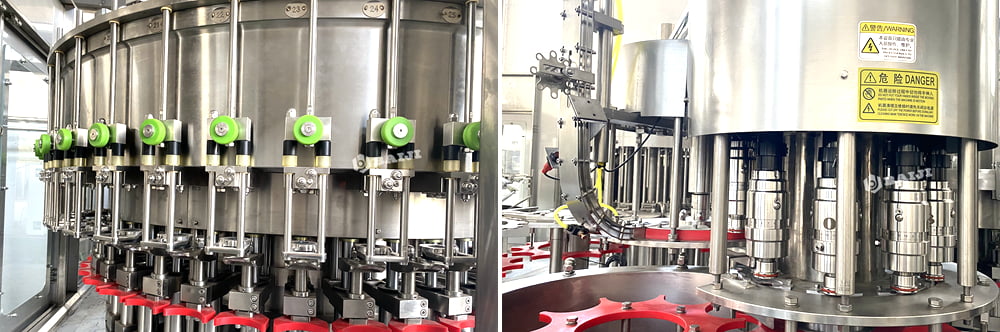 plastic PET bottle beer filling machine CO2 replacement system 1.jpg