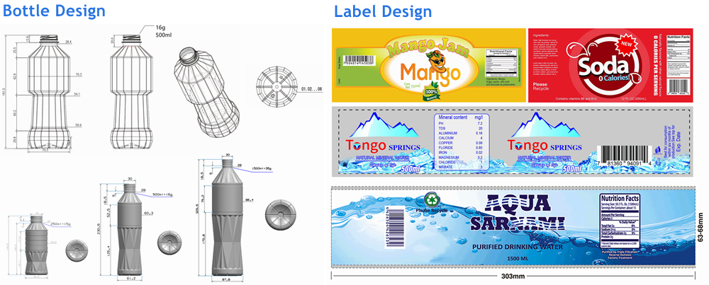 bottle design label design pure mineral water bottle washing filling capping machine.jpg