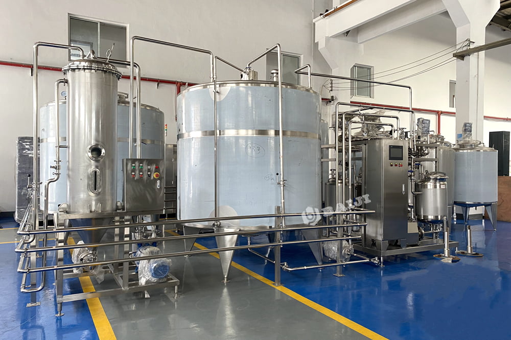 concentrated fruit juice blending mixing system beverage pretreatment machine.JPG