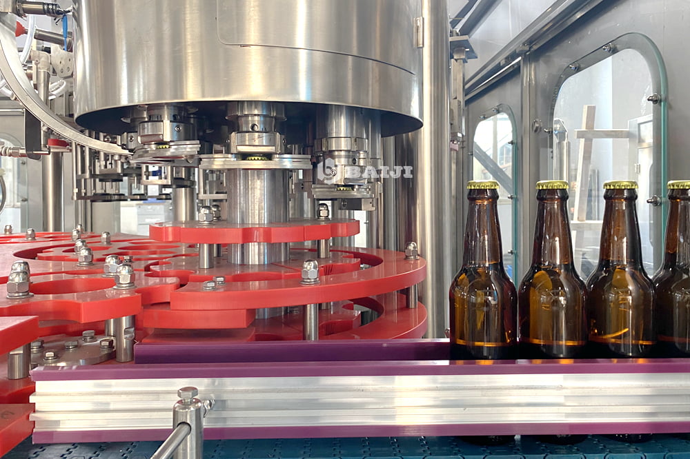 glass bottled craft beer bottle washing filling and capping machine bottling production line crown cap.JPG