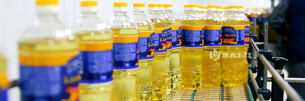 plastic PET bottle corn oil peanut oil soybean oil palm oil sunflower edible cooking oil filling and capping machine production line.png