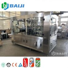 Aluminum Can Carbonated Beverage Filling Canning Seaming Machine
