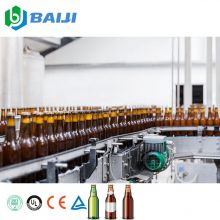 Automatic Glass Bottle Craft Beer Filling And Capping Equipment Machine