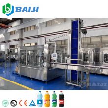 Automatic PET Bottle Carbonated Soda Water Soft Drink Beverage Filling Machine
