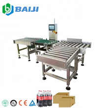 Automatic Weigh Rejection Weighing And Rejecting Machine Detector Carton Box PE Film Package Beverage
