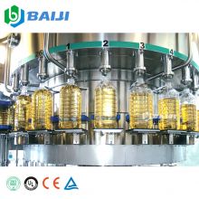Fully Automatic Palm Sunflower Coconut Oil Bottle Filling Capping Machine