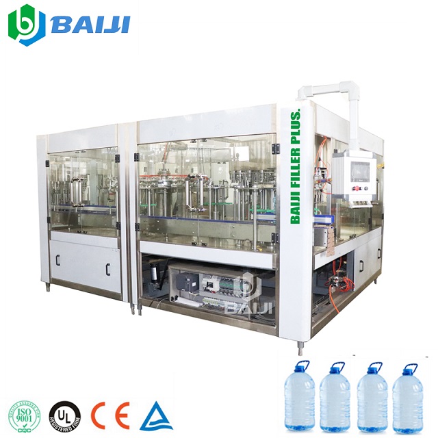 3-10L Big PET Bottle Mineral Water Filling Capping Machine