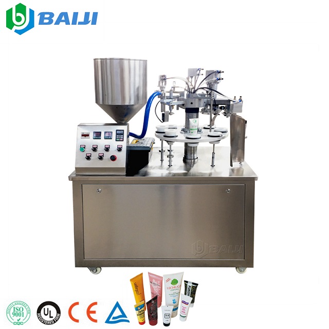 Automatic Toothpaste Hand Cream Tube Filling Sealing Equipment Machine