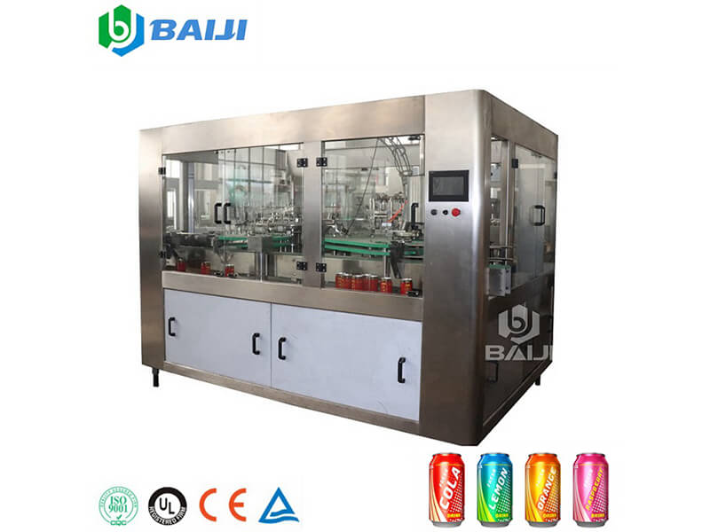 Working principle of can filling machine