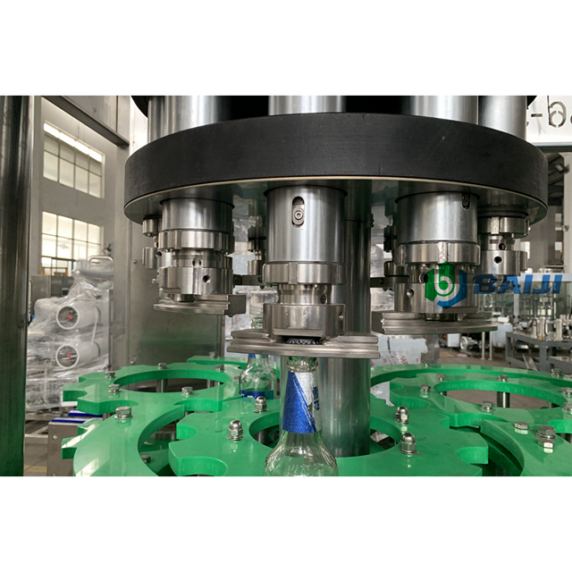 Glass Bottle Beer Filling Capping Machine Line