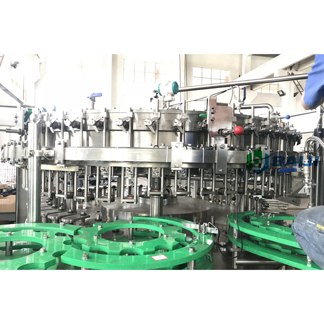 Glass Bottle Beer Filling Capping Machine Line