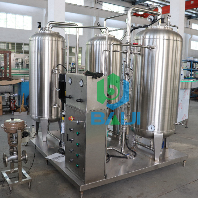 Automatic Carbonated Soft Drink CO2 Mixer Machine