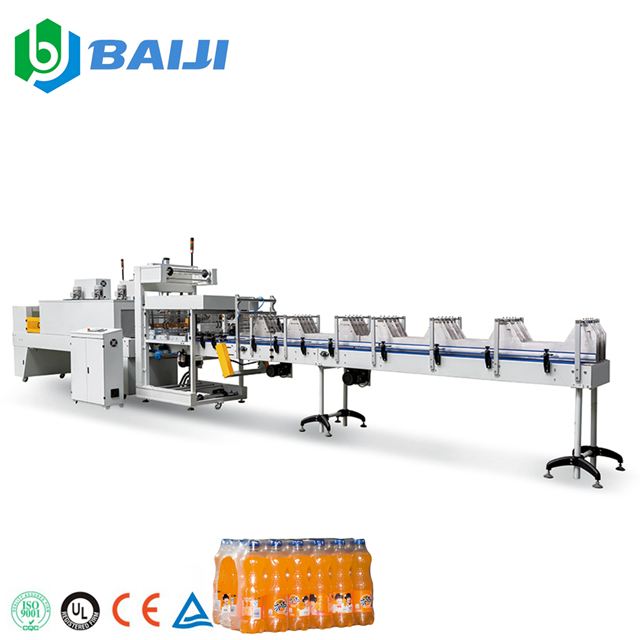 Linear PE Film Shrink Packing Wrapping Machine