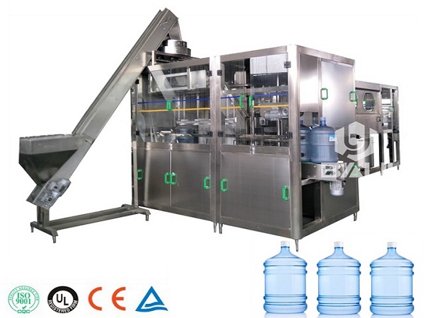 Sterilization method of bottled pure water production line equipment