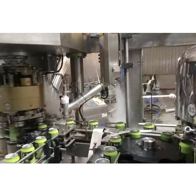 Automatic Aluminum Can Beverage Liquid Nitrogen Filling Machine Injection System