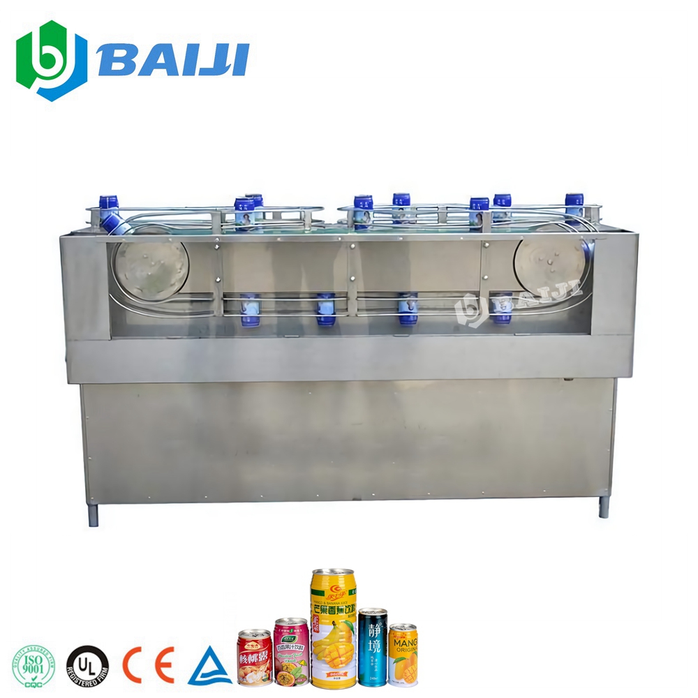 Automatic Magnetic Tin Can Rinsing Cleaning Washing Machine
