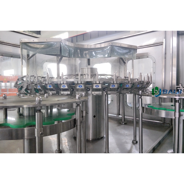 3-in-1 PET Bottle Mineral Water Filling Capping Machine Production Line CGF8-8-3 (2000BPH 500ml)
