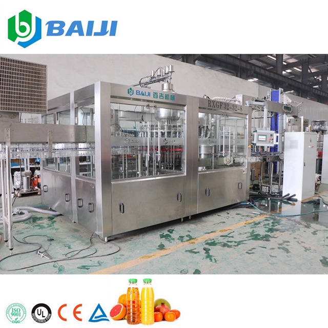 5000BPH Fruit Juice Making Filling Bottling Machine Production Line