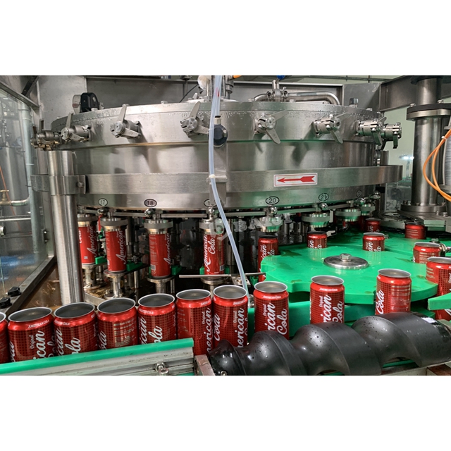 Easy Open Carbonated Beverage Aluminum Can Filling Machine