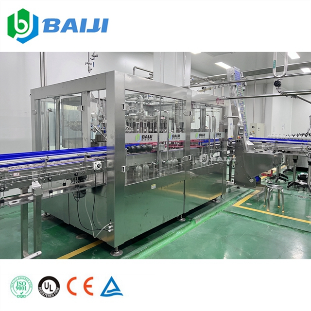 Automatic Glass Bottle Glass Bottle Juice Liquid Drink Filling And Capping Machine