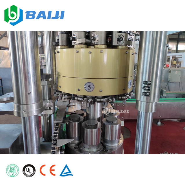 Aluminum Can Coffee Fruit Juice Beverage Filling Canning Machine Line