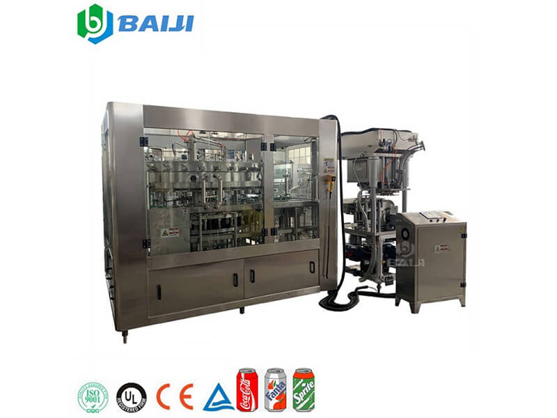 Can filling machine system process requirements
