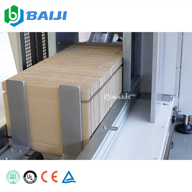 Automatic Carton Pad Cardboard PE Film Shrink Wrapping Packing Machine For Plastic PET Glass Bottle Aluminum Can