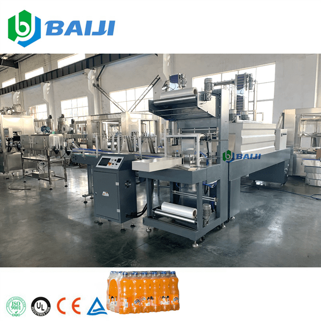 Automatic PE Film Shrink Packing Wrapping Machine