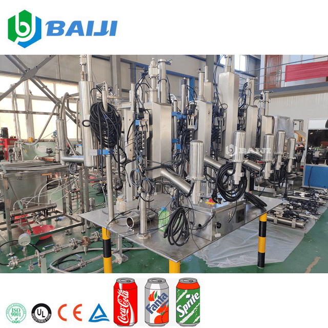 Automatic Aluminum Can Beverage Liquid Nitrogen Doser Filling Machine Injection System