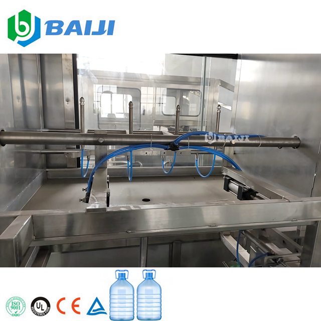 Linear 5L 10L PET Bottle Mineral Water Filling Capping Machine Line
