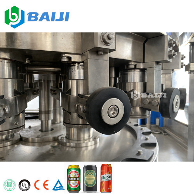 330ml Aluminum Can Beer Canning Filling Machine Production Line