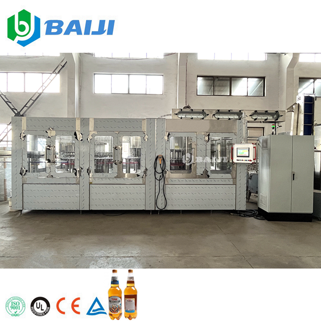Automatic 2L Plastic Bottle Beer Filling Machine Line Price