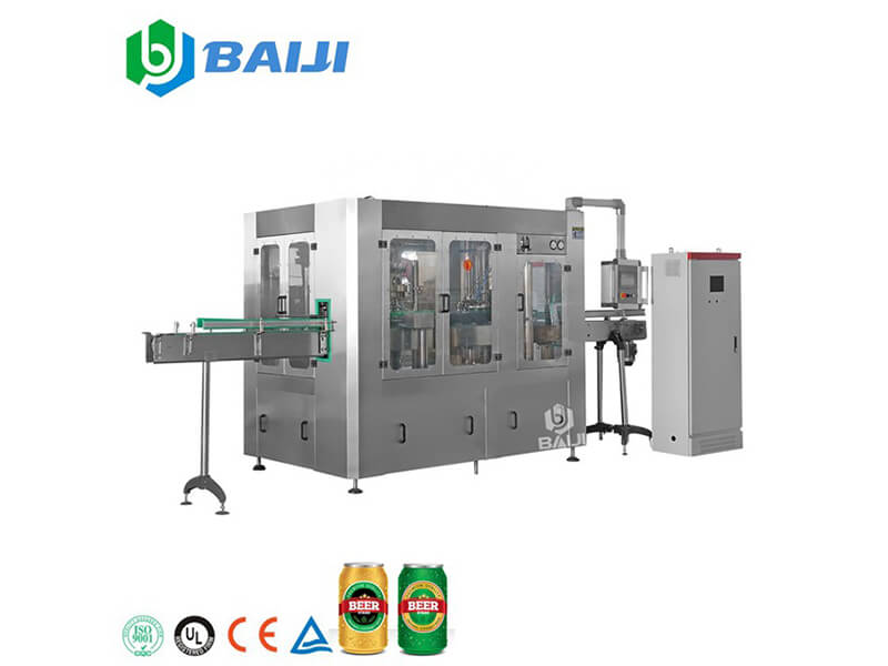 Adjustment method of filling accuracy of can filling machine