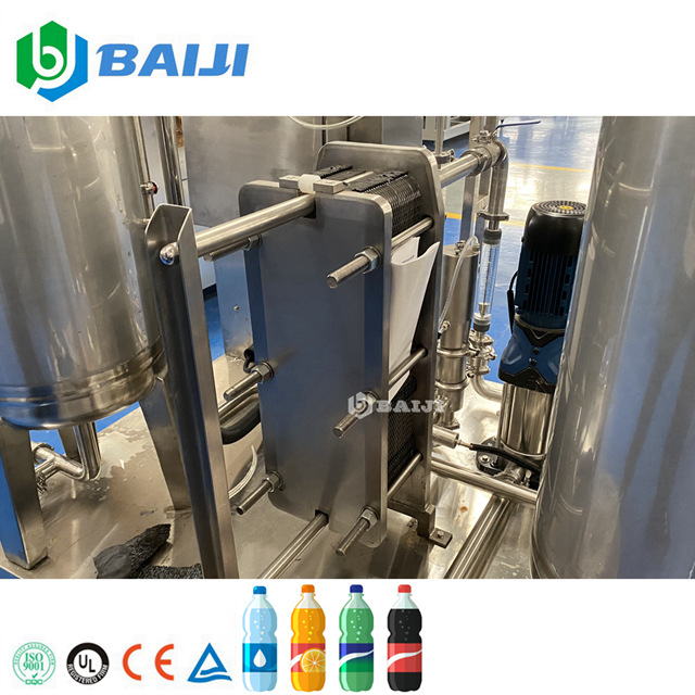 Automatic Carbonated Soft Drink CO2 Making Mixing Mixer Machine