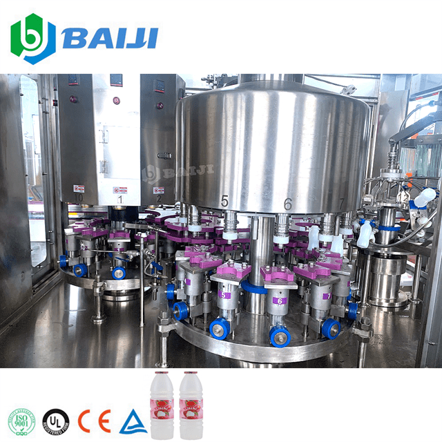 Full Automatic Liquid Litchi Milk Filling Machine Aluminum Foil Sealing Equipment