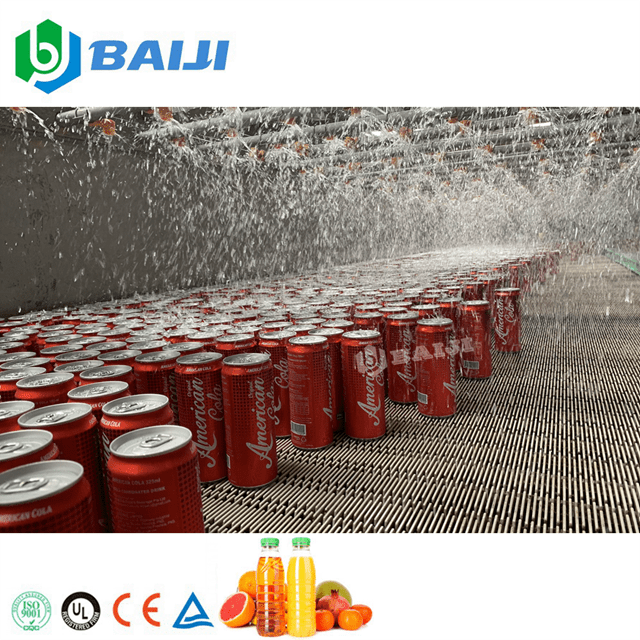 Beverage Fruit Juice Pasteurizer / Bottle Warmer / Bottle Warming Tunnel / Pasteurization Tunnel