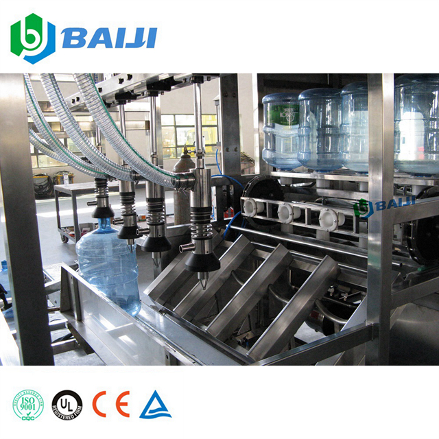 Automatic 1200BPH 5 Gallon Drinking Water Bottle Filling Capping Machine