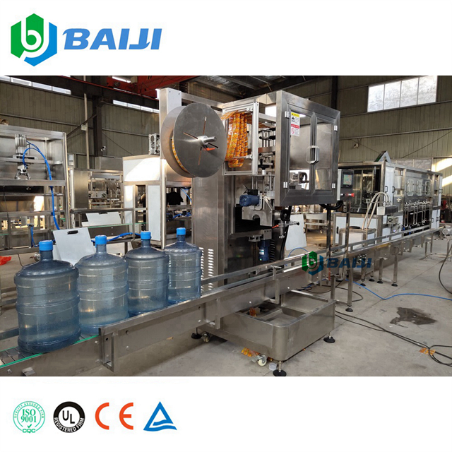 Automatic 1200BPH 5 Gallon Drinking Water Bottle Filling Capping Machine