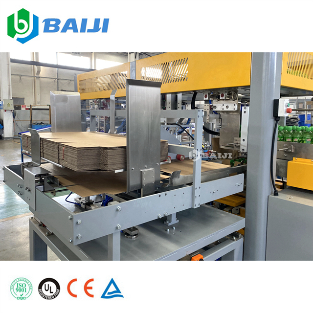 Fully Automatic One Piece Carton Box Wrapping Packaging Packing Sealing Machine Case Packer