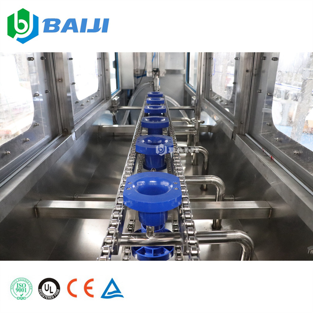 100BPH 5 Gallon 20L Barrel Bottled Water Bottling Filling Machine Line