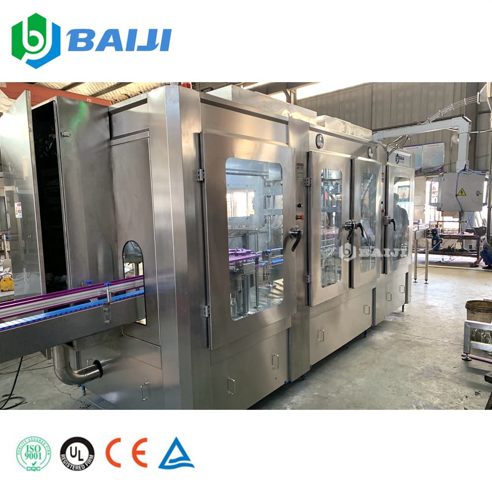 Automatic glass Bottle Yogurt Filling And Sealing Machine Production Line