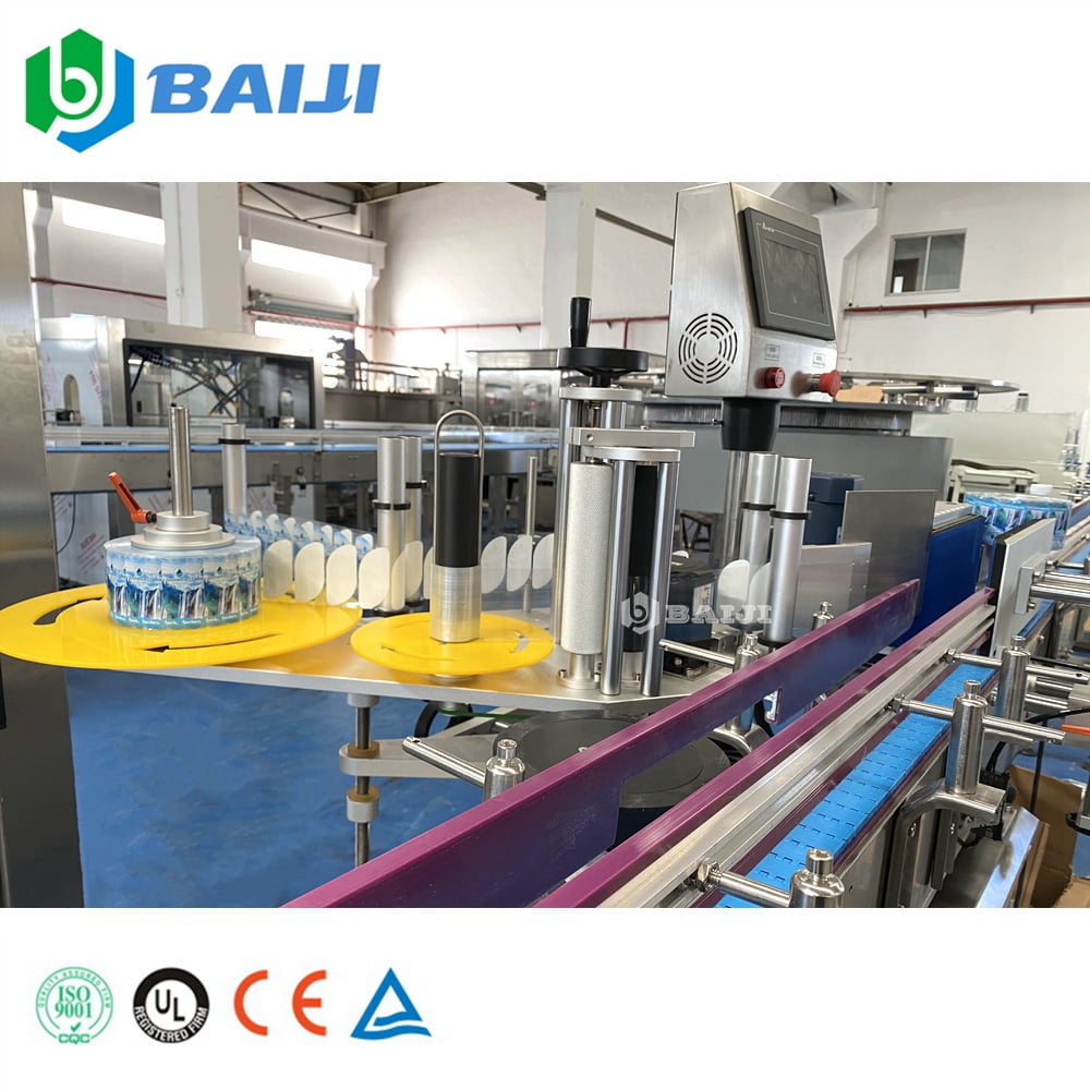 3-in-1 Glass Bottle Spring Mineral Water Filling Capping Bottling Machine