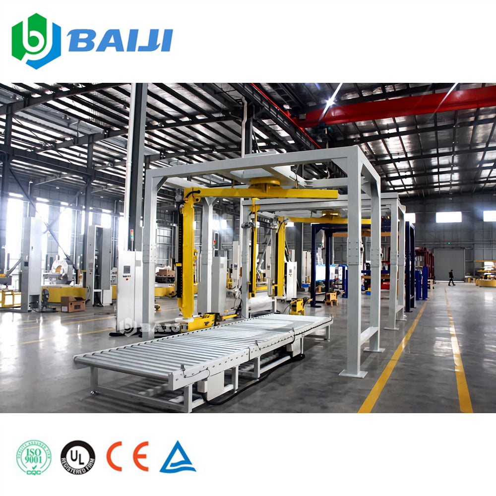 Automatic Rotary Arm Pallet Wrapping Machine