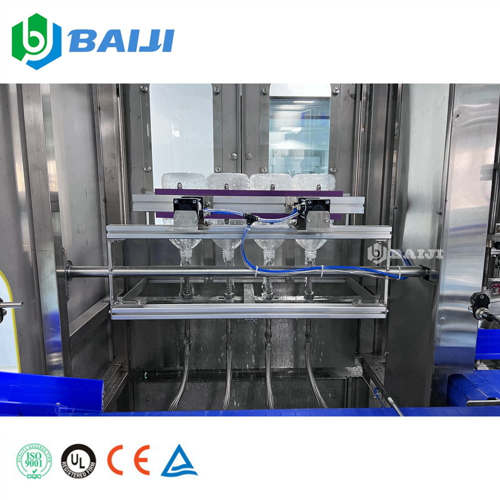 Automatic Linear 5L Drinking Water Bottle Washing Filling And Capping Labeling Plant Machine